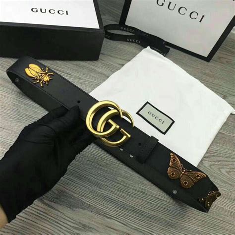 butterfly belt gucci|Gucci belt transparent.